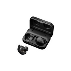 Jabra Elite Sport - Auriculares inalámbricos con micro - en oreja - Bluetooth - aislamiento de ruido - negro