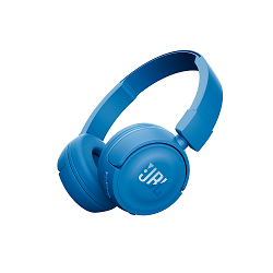 JBL T450BT - Auriculares con diadema con micro - en oreja - Bluetooth - inalámbrico - azul