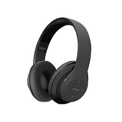 Klip Xtreme BlueBeats KHS-631BK - Auriculares con diadema con micro - en oreja - Bluetooth - inalámbrico - negro