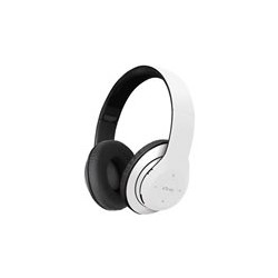 Klip Xtreme BlueBeats KHS-631WH - Auriculares con diadema con micro - en oreja - inalámbrico - Bluetooth - blanco