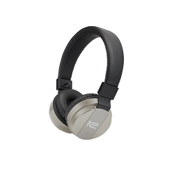 Klip Xtreme KHS-620 - Auriculares con diadema con micro - en oreja - Bluetooth - inalámbrico - plata