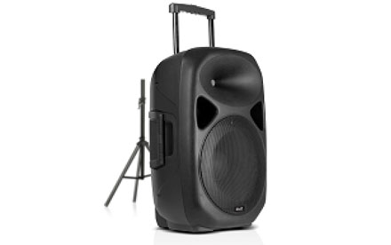 Klip Xtreme - Speaker system - All black - DJ Speaker w/Mic