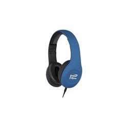 Klip Xtreme KHS-815 Frantic Beats 2 - Auricular - tamaño completo - cableado - azul