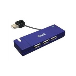 Klip Xtreme KUH-400A - Hub - 4 x USB 2.0 - sobremesa