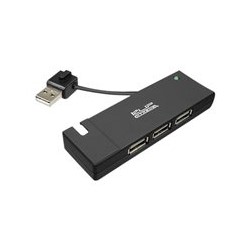 Klip Xtreme KUH-400B - Hub - 4 x USB 2.0 - sobremesa