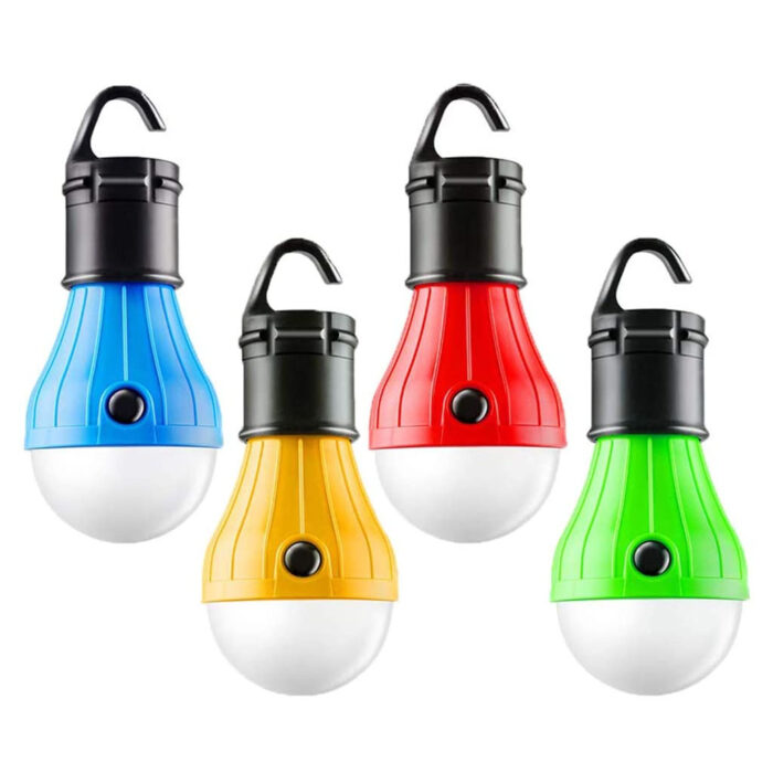 4 Lámparas de camping portable