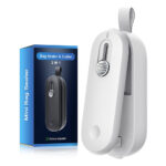 Mini sellador de bolsas térmico 2 en 1 recargable