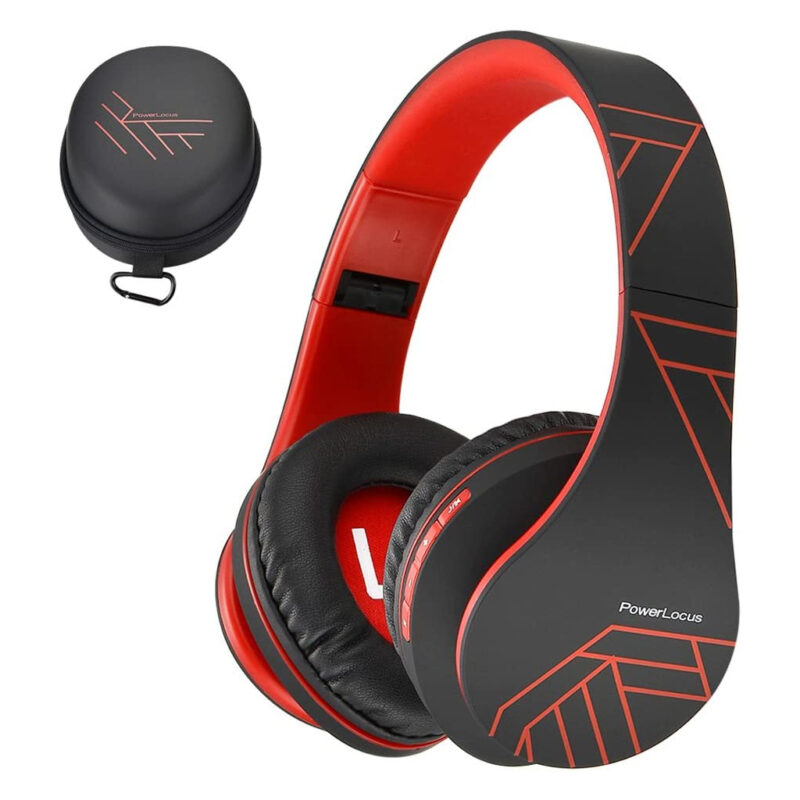 Auriculares Bluetooth plegables, con cable y micrófono incorporado, lector micro SD