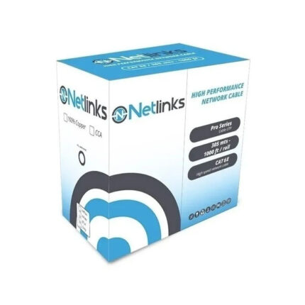 Netlinks BOBINA DE CABLE UTP CAT5E / CAT6