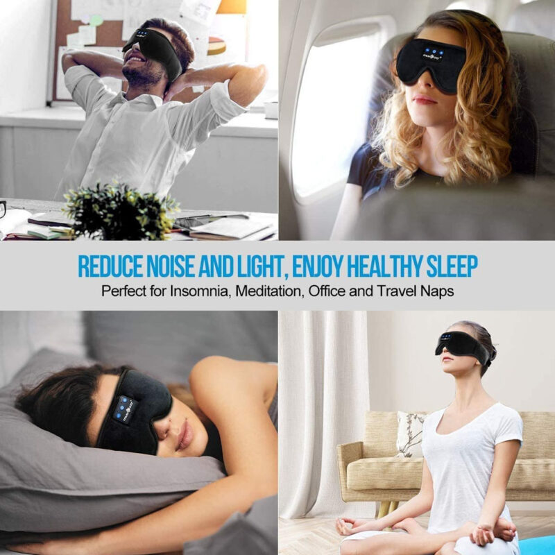 Auriculares para dormir con Bluetooth y cancelación de ruido