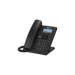Panasonic - KX-HDV130 - Basic SIP Phone - 3-line - Black - 2 Ethernet port PoE