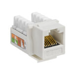 RJ45 CAT6 Keystone Jacks Blanco