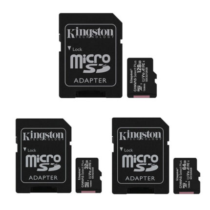 Kingston Canvas Select Plus 32GB / 64GB/ 128GB Tarjeta de memoria con adaptador