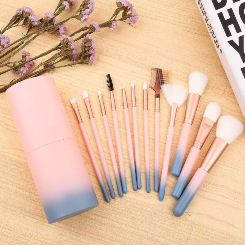 Set de Brochas de Maquillaje 12 piezas