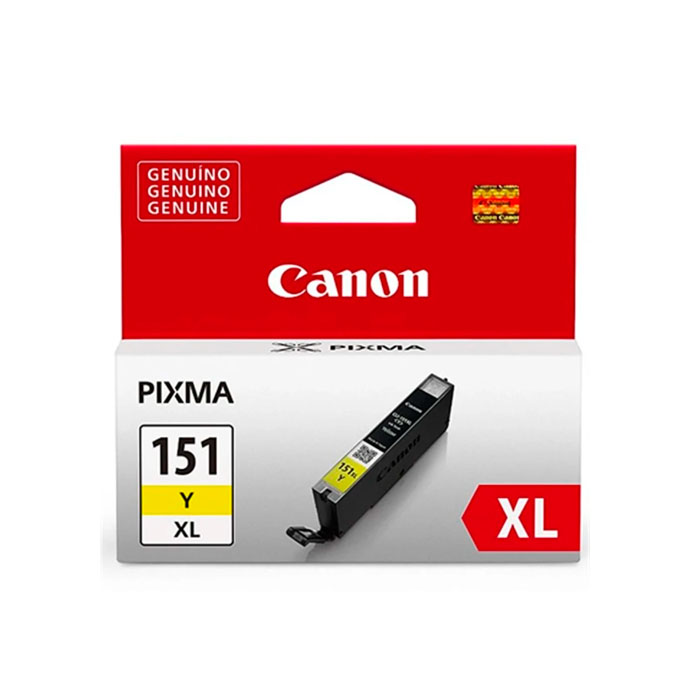 Cartucho de Tinta Canon CLI-151 XL Amarillo