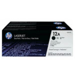Cartucho de Tóner HP 12A Negro LaserJet Original