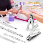Set profesional de 18 piezas para manicure y pedicure