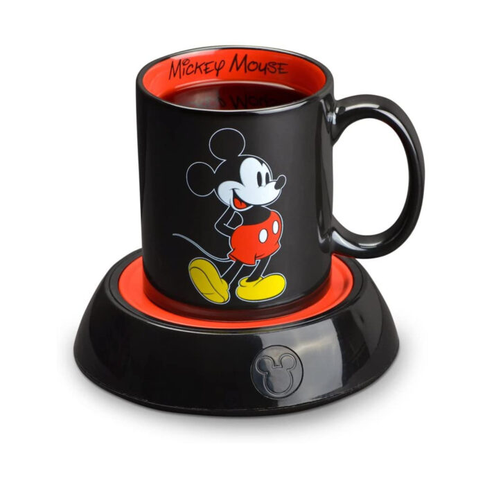 Calentador de Taza + Taza con diseño de Mickey Mouse