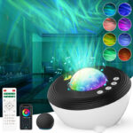 Luces nocturnas con proyector compatible con Alexa