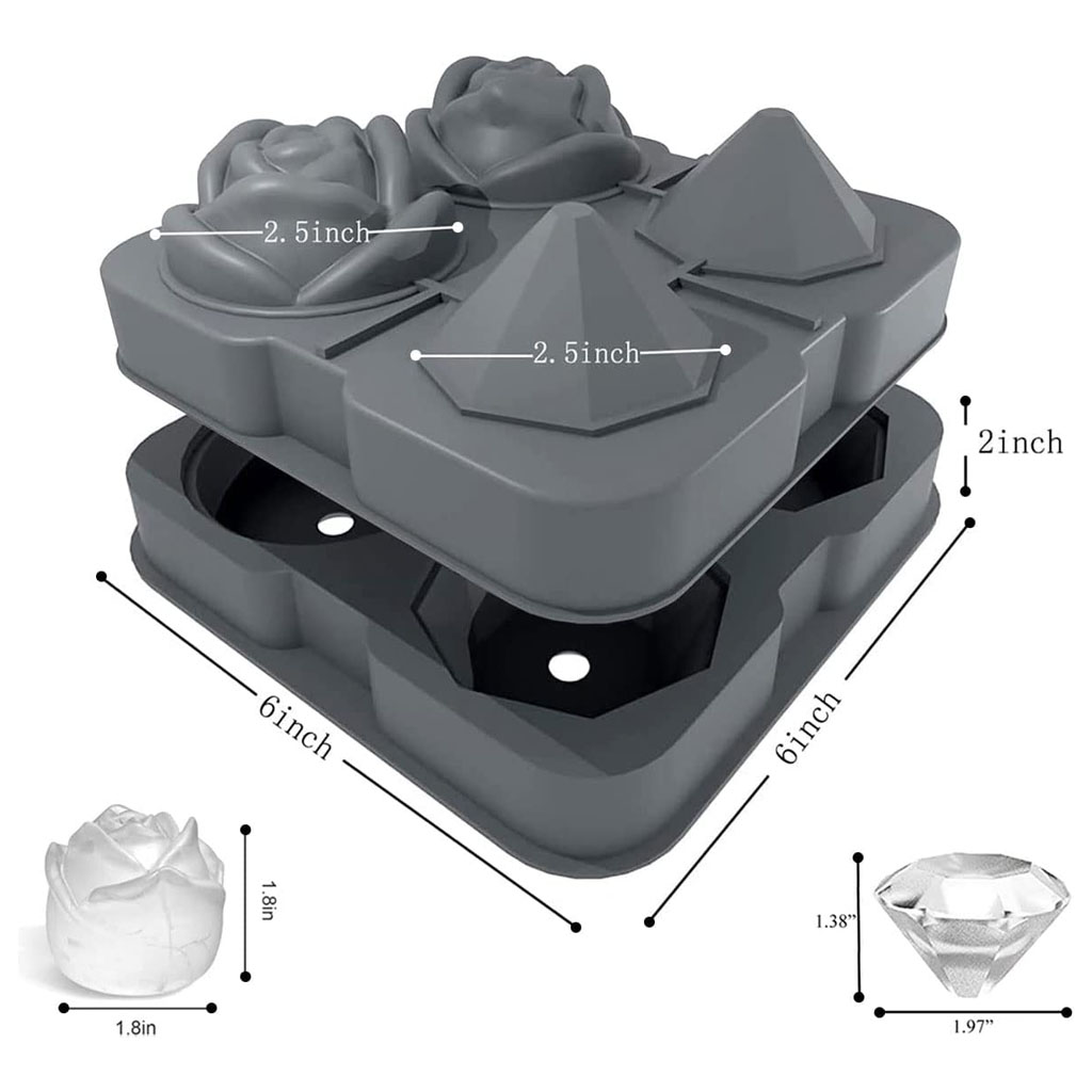 Comprar Bandeja Myshop Para Cubitos De Hielo, Diferentes Formas