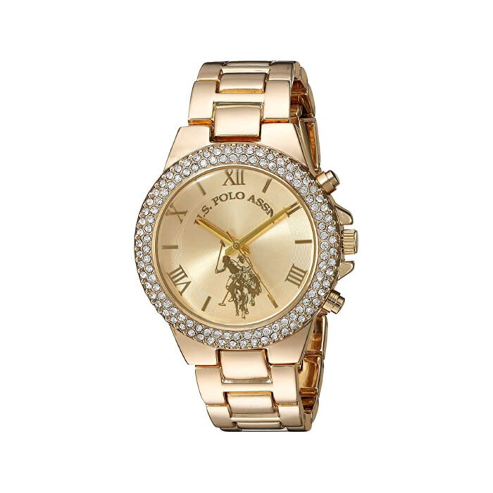 Reloj U.S. Polo Assn tono dorado para Dama
