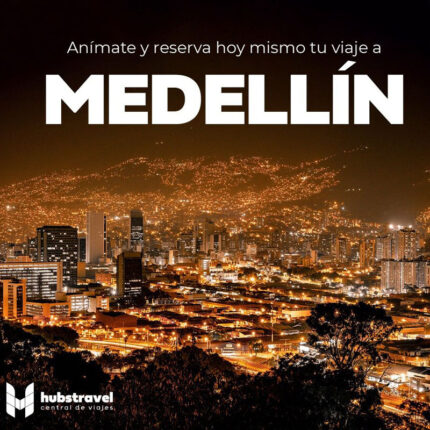 Conoce Medellin La ‘Ciudad de la Eterna Primavera’ en estadía de 3 Noches con tours incluidos