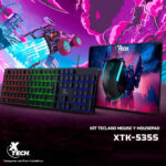 Xtech XTK-535S – Combo Teclado & Ratón con Mousepad Gaming
