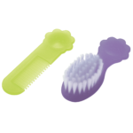 Juego de peinilla y cepillo