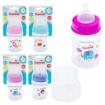 Biberon plastico boca ancha 6 oz genial