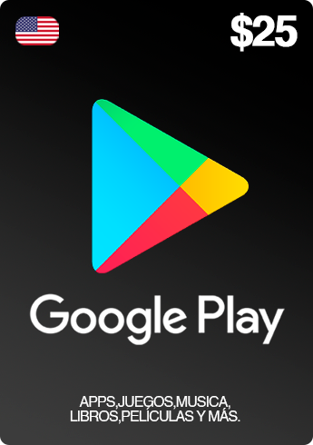 Google Play Store USA - Gift Card $25