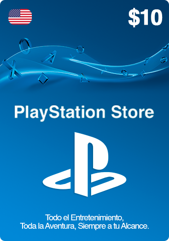 PlayStation PSN Store USA - Gift Card $10
