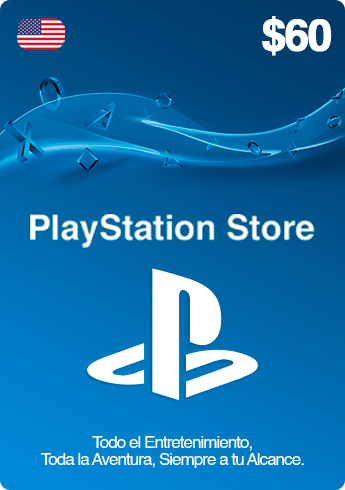 PlayStation PSN Store USA - Gift Card $60