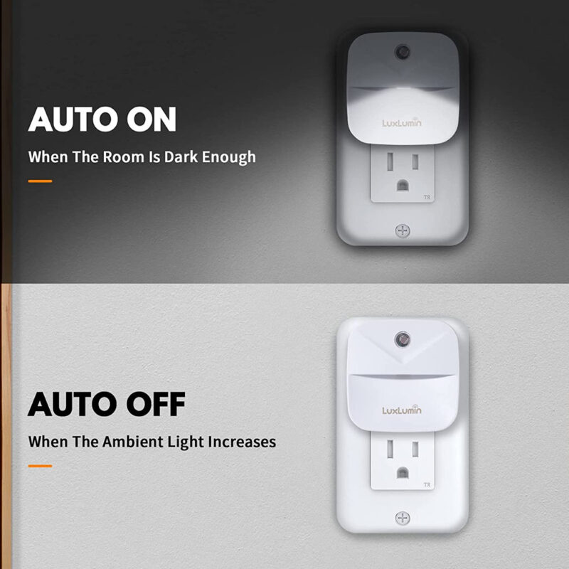 Pack de 4 Luces LED Nocturnas con sensor inteligente